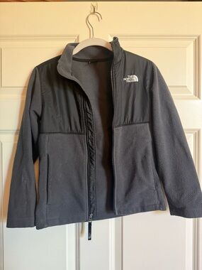 The North Face youth small Gray Fleece Jacket